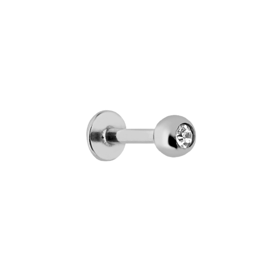 Round Crystal Labret
